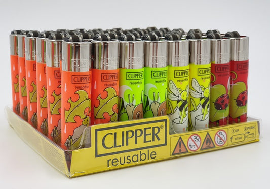 Clipper lighter Mini size - Theme 'Spring Insects'